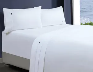 1000TC Egyptian Cotton 1 Fitted Sheet & 2 Pillowcases | Mega King | White