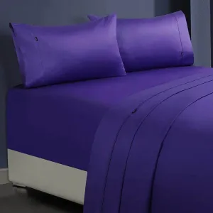 1000TC Egyptian Cotton Sheet Set | 1 Single | Violet