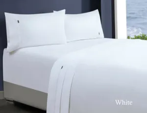 1000TC Egyptian Cotton Sheet Set | 1 Single | White