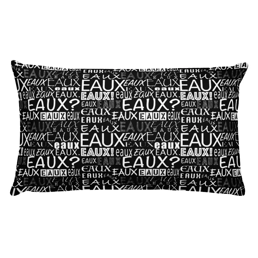 BLACK/WHITE ALLEAUXVER THROW PILLOWS