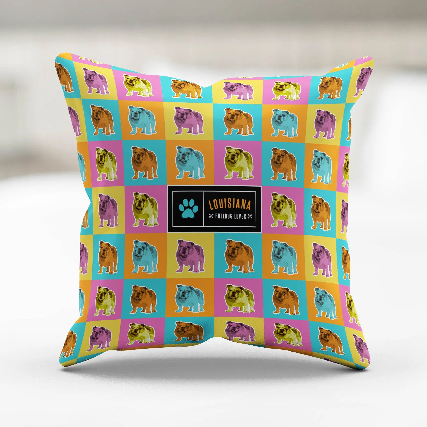Bulldog Pillowcase