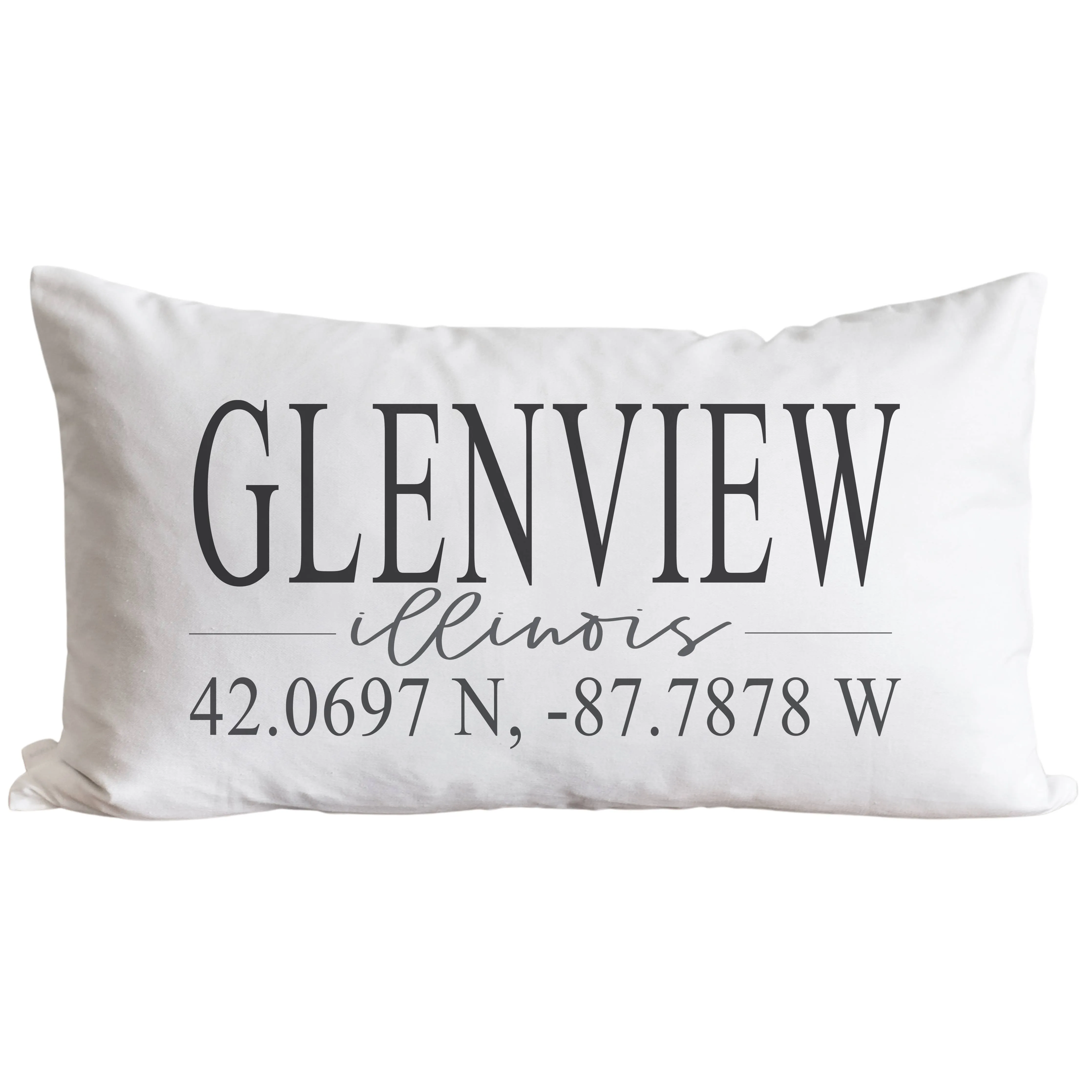 City State Co Pillow Cover: Natural / 16" x 26"