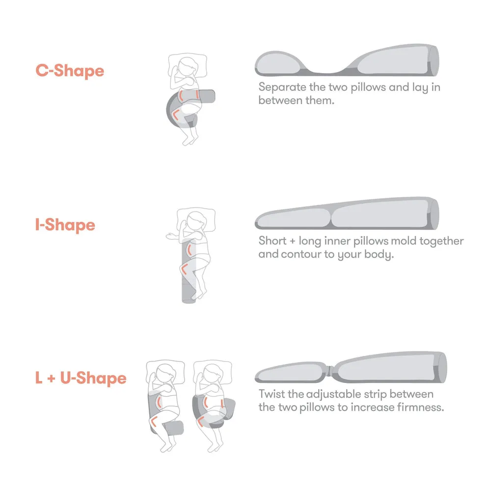 Fridababy- Adjustable Keep Cool Pregnancy Pillow