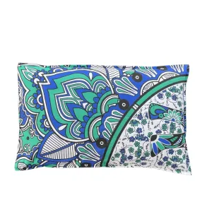 Handmade GL Green Mandala Cotton Pillow Set 2Pcs