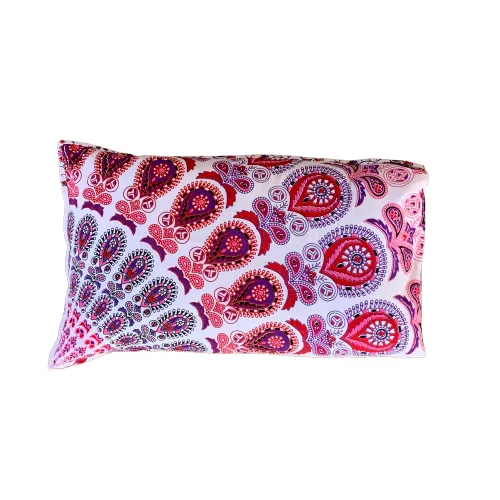 Harmony Pink Cotton Mandala Pillow Set 2Pcs