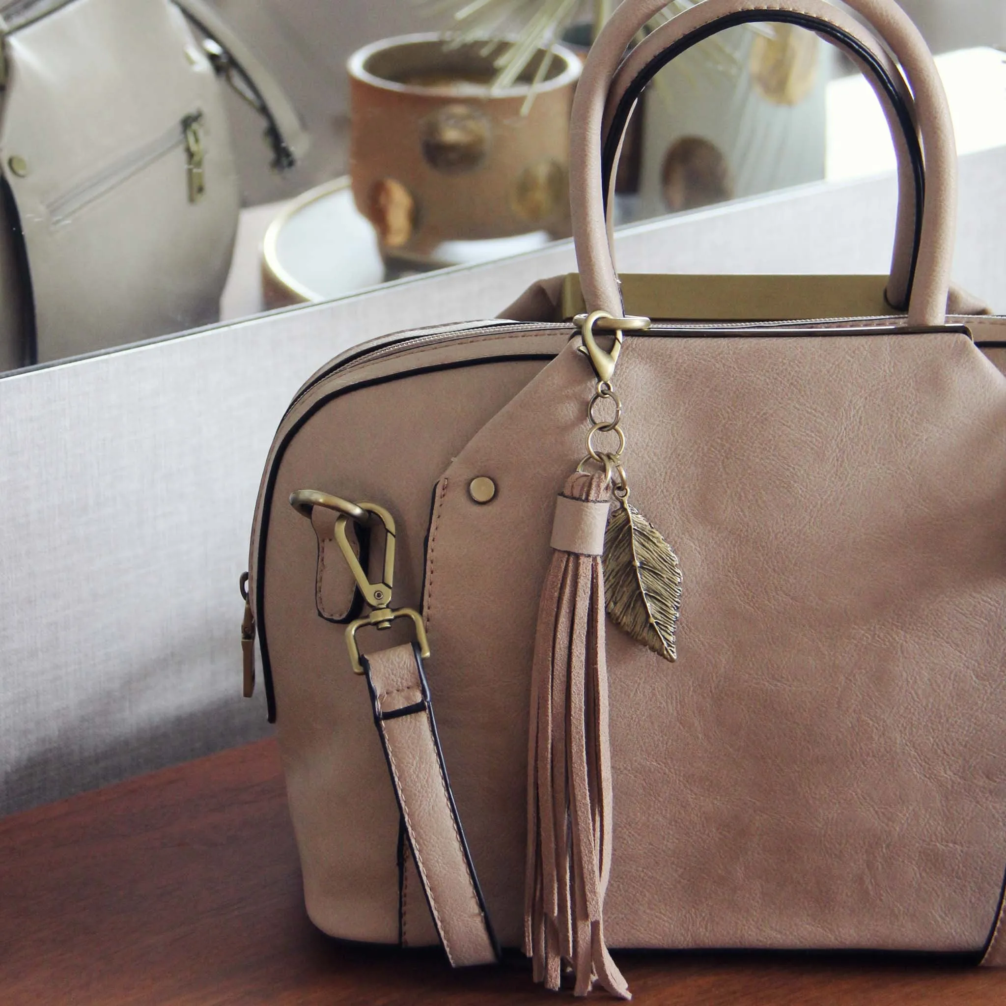 Sandstone & Feather Tote